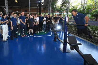 Novo Nordisk จับมือ กทม. ยกอุปกรณ์ฟิตเนสสุดล้ำจากเดนมาร์กมาให้คนกรุงเบิร์นไขมันฟรี ที่ Banchakiti Park for Better Health  ลดเสี่ยงโรคอ้วน สู่เมืองสุขภาพดี