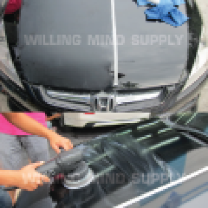 การขัดสีรถผิวส้ม orange peel ด้วยเครื่องขัดสีรถ SHINE MATE