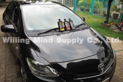 สาธิตวิธีการขัดลบรอย รถ Vios 2008