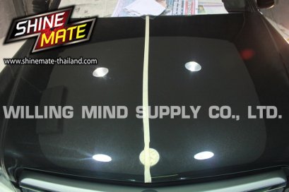 ขัดลบรอยเปรียบเทียบบนรถ Mercedes Benz C-Class