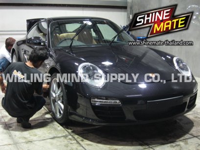 ขัดปรับสภาพสีรถ เคลือบแก้ว  Porsche Carrera ปี 2010
