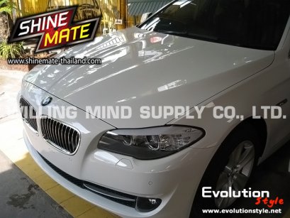 ขัดปรับสภาพสีรถ เคลือบแก้ว  BMW Series-5 ปี 2012
