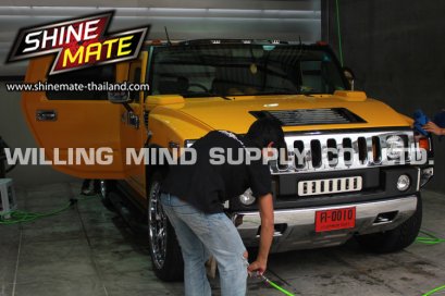 ขัดปรับสภาพสีรถ เคลือบแก้ว HUMMER