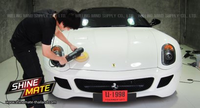 ขัดปรับสภาพสีรถ เคลือบแก้ว Ferrari Califonia ปี 2010