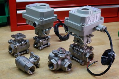 FXEX-02 Series หัวขับวาล์วไฟฟ้าแรงบิด 24นิวตัน/เมตร