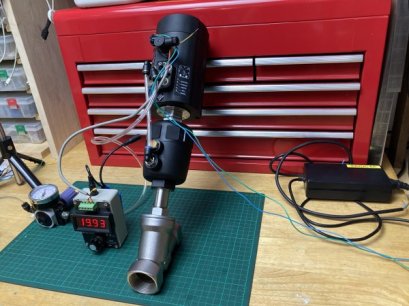 Proportional Angle Seat Valve 4-20mA  positioner 1600/1860