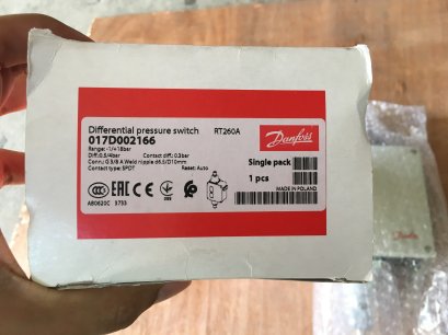 Danfoss RT260A Differential Pressure Switch เพรสเชอร์สวิทซ์