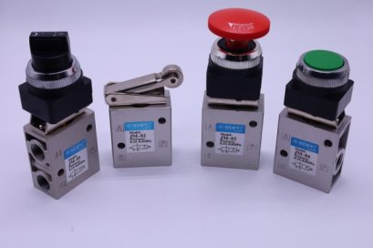 ทำความรู้จัก JM 3/2 Mechanical Pneumatic Valve Hand Operated