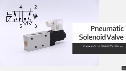 4V210-08 วาล์วลม 5/2 ที่นิยมใช้งานมากที่สุดในระบบนิวแมติก