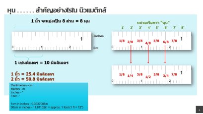 หน่วย หุน มาจากไหนคืออะไร ใช้อย่างไรในระบบนิวแมติก