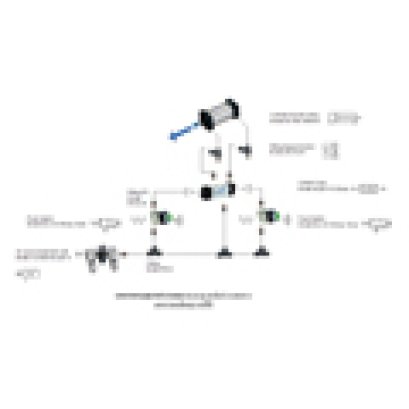 Air Cylinder Double Acting ทำงานแบบ ไป/กลับ ด้วยสวิทช์ปุ่มกด 2 ตัว