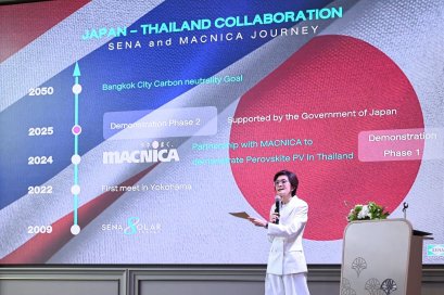 SENA ผนึก MACNICA นำร่องทดสอบแผงโซลาร์เพอรอฟสไกต์ นวัตกรรมเปลี่ยนโลกโซลาร์ 