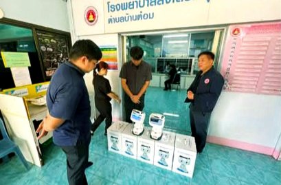 SMPC มอบหุ่นยนต์ดินสอมินิให้ 2 โรงพยาบาล จ.พะเยา สร้างความเท่าเทียมในการเข้าถึงการรักษาพยาบาล