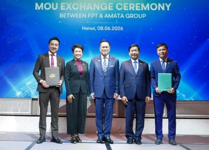 AMATA ร่วมมือ FPT ยกระดับเมืองอุตสาหกรรมอัจฉริยะ ปูทางลงทุนในไทยเวียดนาม