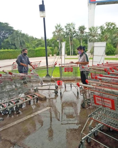 ยงเฮ้าส์ปลอดภัย ทำความสะอาด ฉีดยาฆ่าเชื้อไวรัสทั้งพื้นที่ภายในและภายนอกอาคาร