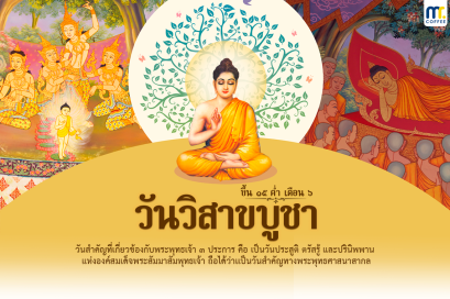 วันวิสาขบูชา วันสำคัญทางพระพุทธศาสนา