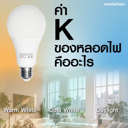 ค่า K ของหลอดไฟคืออะไร ?
