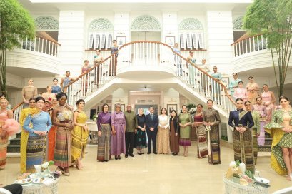 Miss International Queen® 2026 ถ่ายทอดความงดงามของชุดไทยพระราชนิยม ควบคู่แฟชั่นร่วมสมัยจากผ้าโขมพัสตร์ สู่สายตาชาวโลก ในงาน The High Tea Heritage: Culture & Couture