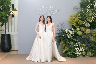 หลิง-ออม ปลื้มเจ้าความรักสุดทุ่มประมูลของรักมากกว่า 1 ล้าน ในงานสมูทอี กาล่าดินเนอร์หรู "Heart Together Exclusive Gala Dinner With LingOrm" นำรายได้ช่วยเหลือบ้านพักฉุกเฉินดอนเมือง