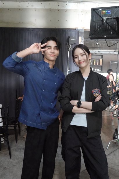 เปิดกล้องวันแรกก็ไฟลุก! 'เจฟ - ณิชา' เคมีใหม่แกะกล่อง แท็กทีมเปิดครัวล่าคดีใน "My Chef in Crime เหตุเกิดที่คุณเชฟ"