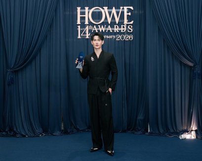 พาเวล นเรศ  คว้ารางวัล  HOWE HOTTEST ACTOR AWARD ในงาน HOWE AWARDS 2026