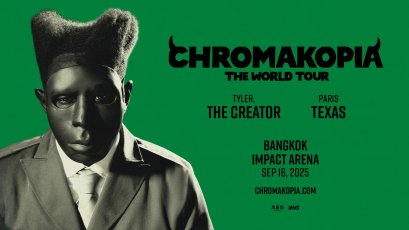 สัปดาห์หน้า! "Tyler, The Creator" เตรียมระเบิดความมันส์สะเทือนกรุงเทพฯ ใน CHROMAKOPIA: THE WORLD TOUR