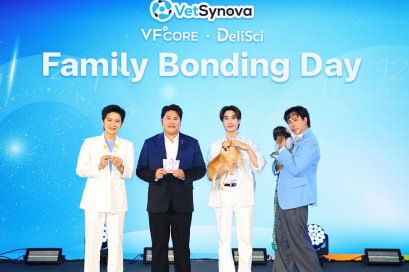 'โต๋ ศักดิ์สิทธิ์' โชว์เพลง "ดูแลตลอดไป" ที่แต่งให้ในแคมเปญโฆษณาใหม่ของ "เว็ทซินโนว่า" พร้อมชวน 'เติ้ล มติมันท์' และ 'เขื่อน ภัทรดนัย' ควงน้องหมาคู่ใจถ่ายทอดสายสัมพันธ์ของครอบครัว