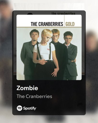 ยอดฟังเพลง "Zombie" พุ่งสูงบน Spotify ในประเทศไทย