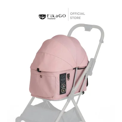 FikaGO Color Pack – ชุดผ้าสำหรับแต่งรถเข็น Free To Go 2.0 สี Mist Pink
