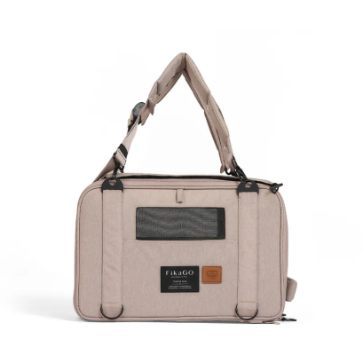 กระเป๋าเเมว FikaGO : Truffle Plus สี Sandy Beige