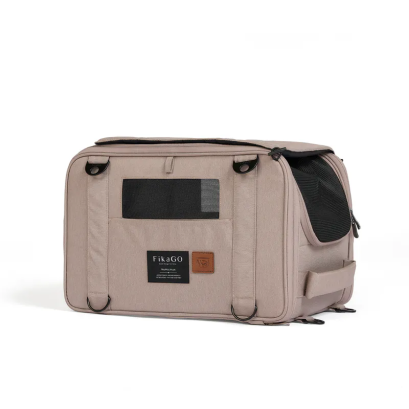 กระเป๋าเเมว FikaGO : Truffle Plus สี Sandy Beige