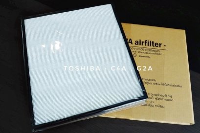 กรองฟอกอากาศ HEPA ใช้กับ TO-AF-C4A,CAF-G2A (ขนาดแผ่นกรอง 32.5 X 36.5 X 3.5 CM )