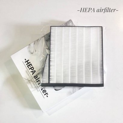 กรองแอร์ TOYOTA plus (VIGO , Fortuner xx-2014, Altis 2008-18) แบบปิดเต็มช่องแอร์ กรองแอร์ฟอกอากาศรถยนต์ HEPA airfilter (TO2504)