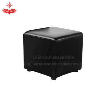 เก้าอี้ลูกเต๋า 1 ที่นั่ง (สีดำ)