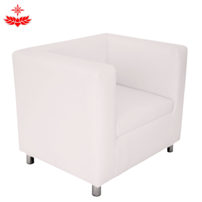 เช่าโซฟา 1 ที่นั่งสีขาว