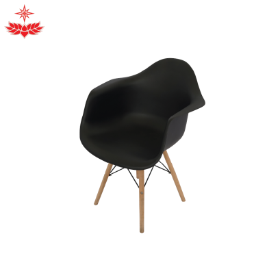 เช่าเก้าอี้ทรงทิวลิป (สีดำ)