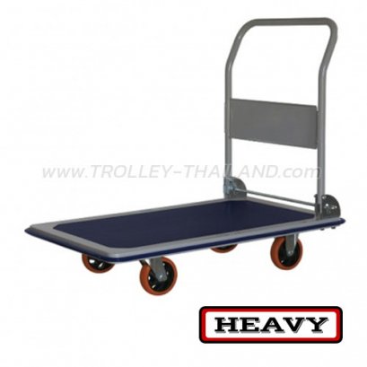 PT-10LX  รถเข็นพื้นเหล็กพับได้สี่ล้อ