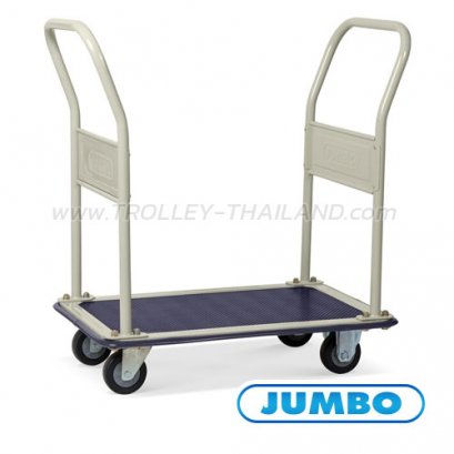 HL-112J รถเข็นพื้นเหล็กพับไม่ได้สี่ล้อ