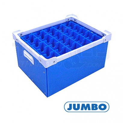 แผ่นพลาสติกและลังลูกฟูก