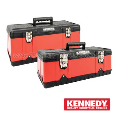 KENNEDY KEN-593-1400K ชุดกล่องเครื่องมือคุณภาพจาก KENNEDY เคนเนดี้ 2 ใบ/ชุด ขนาด 23 นิ้ว และ 19 นิ้ว “ชุดสุดคุ้ม”