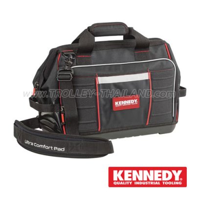 KENNEDY KEN-593-4170K “NEW” SOFT TOOL BAG กระเป๋าเครื่องมือช่าง ขนาด 300*230*410มม. (H+W+D) น้ำหนัก 1.55 กก. ใส่ของจุมาก (TOOLS NOT INCLUDED)