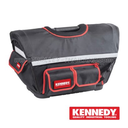 KENNEDY KEN-593-4190K “NEW” OPEN TOTE TOOL BAG กระเป๋าเครื่องมือช่างแบบเปิด KENNEDY PROFESSIONAL ขนาด 280*230*410มม. (H+W+D) น้ำหนัก 1.4 กก. ออกแบบรับน้ำหนักเครื่องมือได้ดี