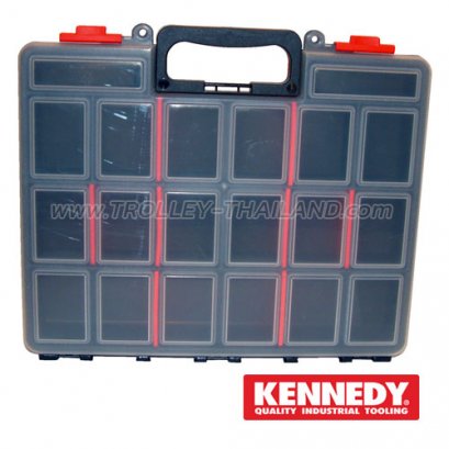 KEN-593-2400K กล่องเครื่องมือพลาสติกมีลิ้นชัก กล่องเก็บอะไหล่ SERVICES CASES