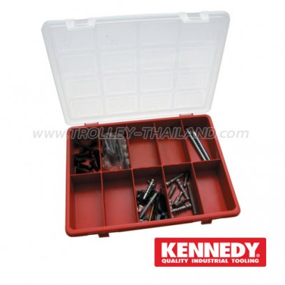 KEN-593-6000K กล่องเครื่องมือพลาสติกมีลิ้นชัก กล่องเก็บอะไหล่ SERVICES CASES