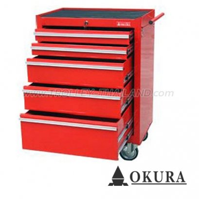 OK-TC-X5 ตู้เครื่องมือมีลิ้นชัก พร้อมล้อ ROLLER CABINETS
