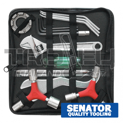 ชุดกระเป๋าเครื่องมือช่าง 15 ชิ้น SEN-595-4460K