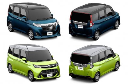 Toyota Roomy และ Toyota Tank มินิแวน สไตล์ Tall Boy 