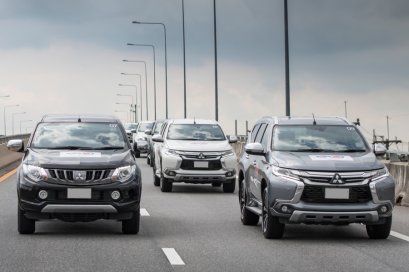 มิตซูบิชิ ชวนสื่อมวลชนสัมผัสยนตรกรรม 4 รุ่น 4 สไตล์ เที่ยวอยุธยา 