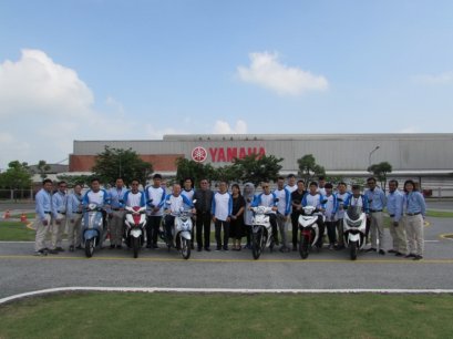 ยามาฮ่า จัดอบรมขับขี่รถจักรยานยนต์ให้สมาชิก สรยท.