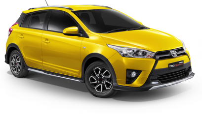 YARIS TRD Sportivo สีเหลืองใหม่ สปอร์ตเร้าใจ 